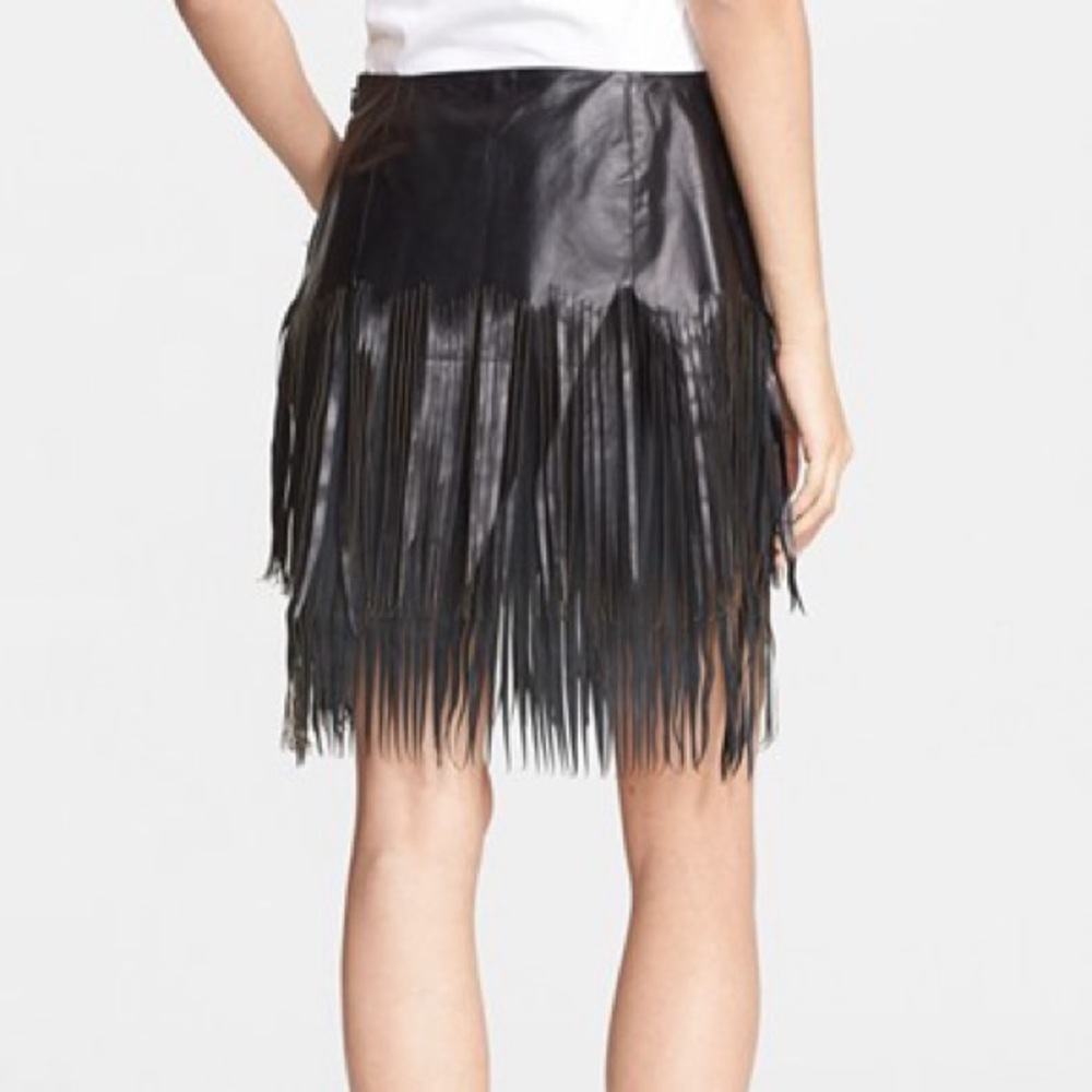 BLK DNM Leather Skirt